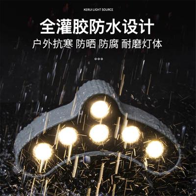 仿古景观瓦楞灯