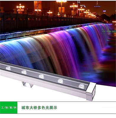 亳州市dmx512外控18瓦线条洗墙灯安装厂家    桥梁商业楼亮化灯具批发